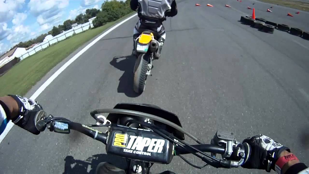 XR600 Supermoto at Autocity Misupermoto