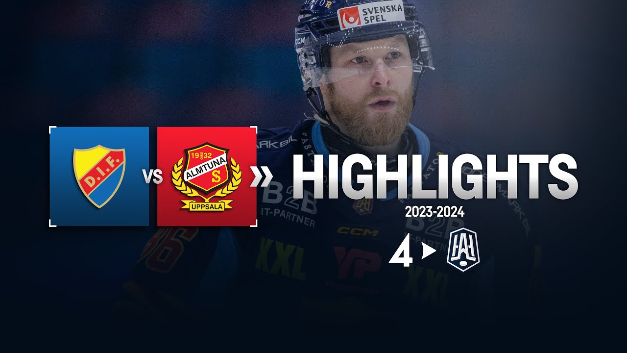 Djurgården vs. Almtuna - Highlights 4/12