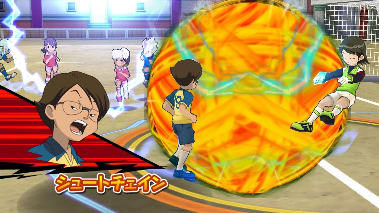 Inazuma Eleven Go Strikers 2013 Inazuma Japan 10 Vs Inazuma Girls 7 Wii 1080p (Dolphin/Gameplay)
