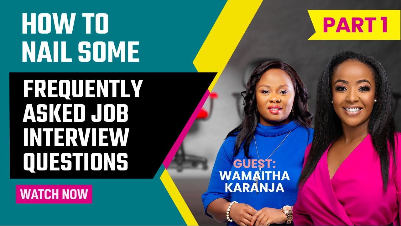 How To Nail Some Frequently Asked Interview Questions - Part 1
