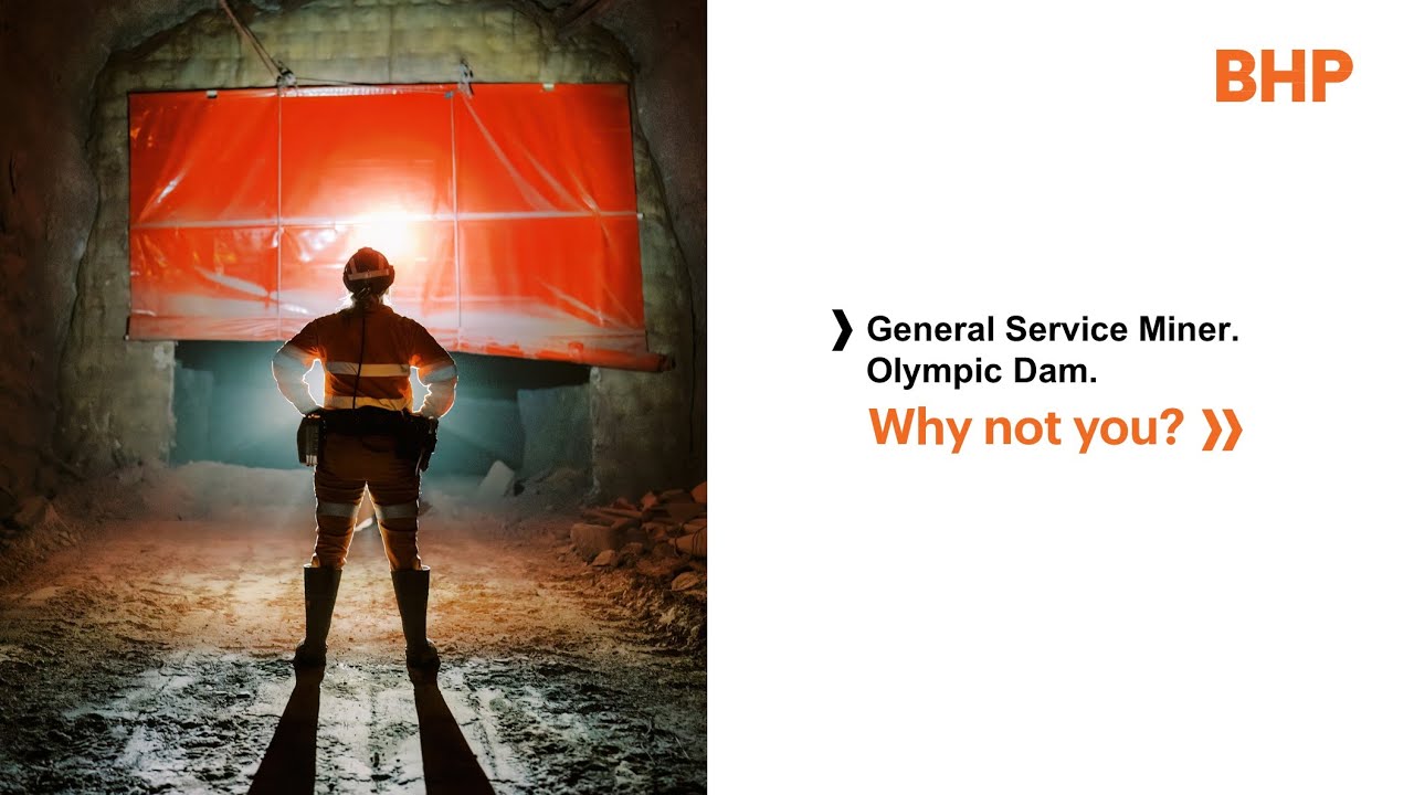 A look inside the role of an Underground General Service Miner at BHP&rsquo;s Olympic Dam mine.