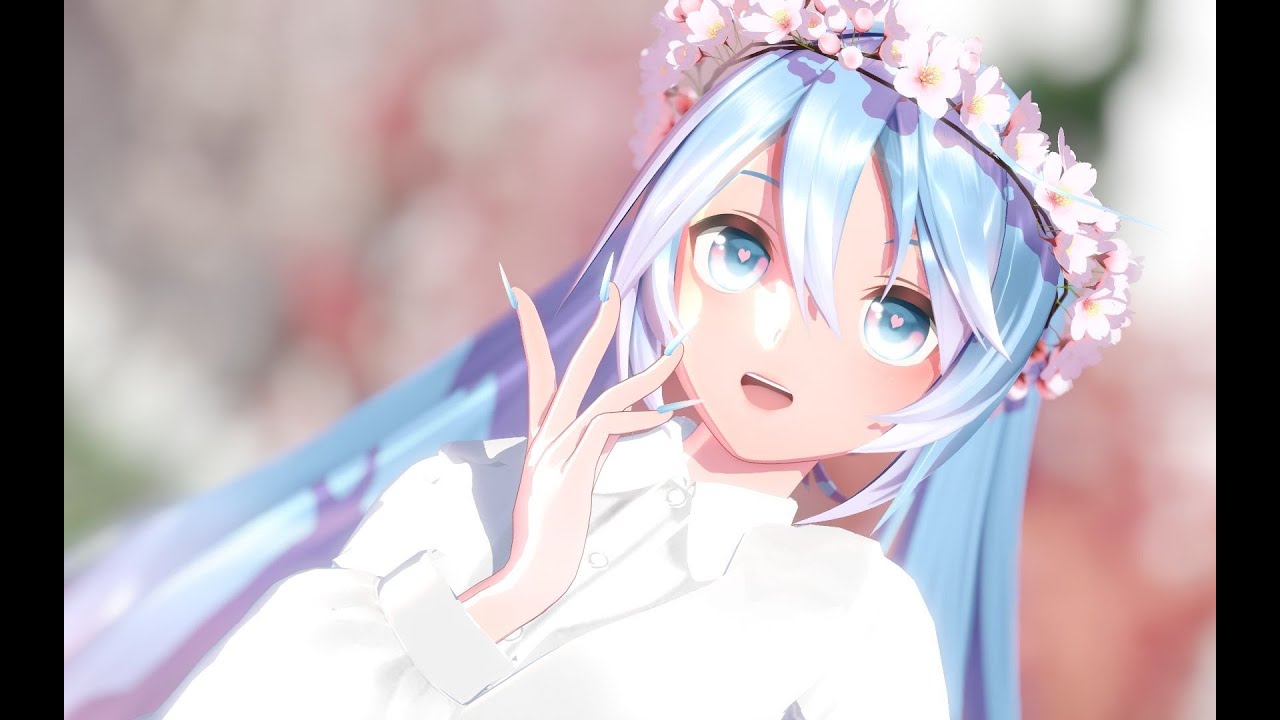 【VOCALOID MMD/4K/60FPS】Hatsune Miku【Melt】