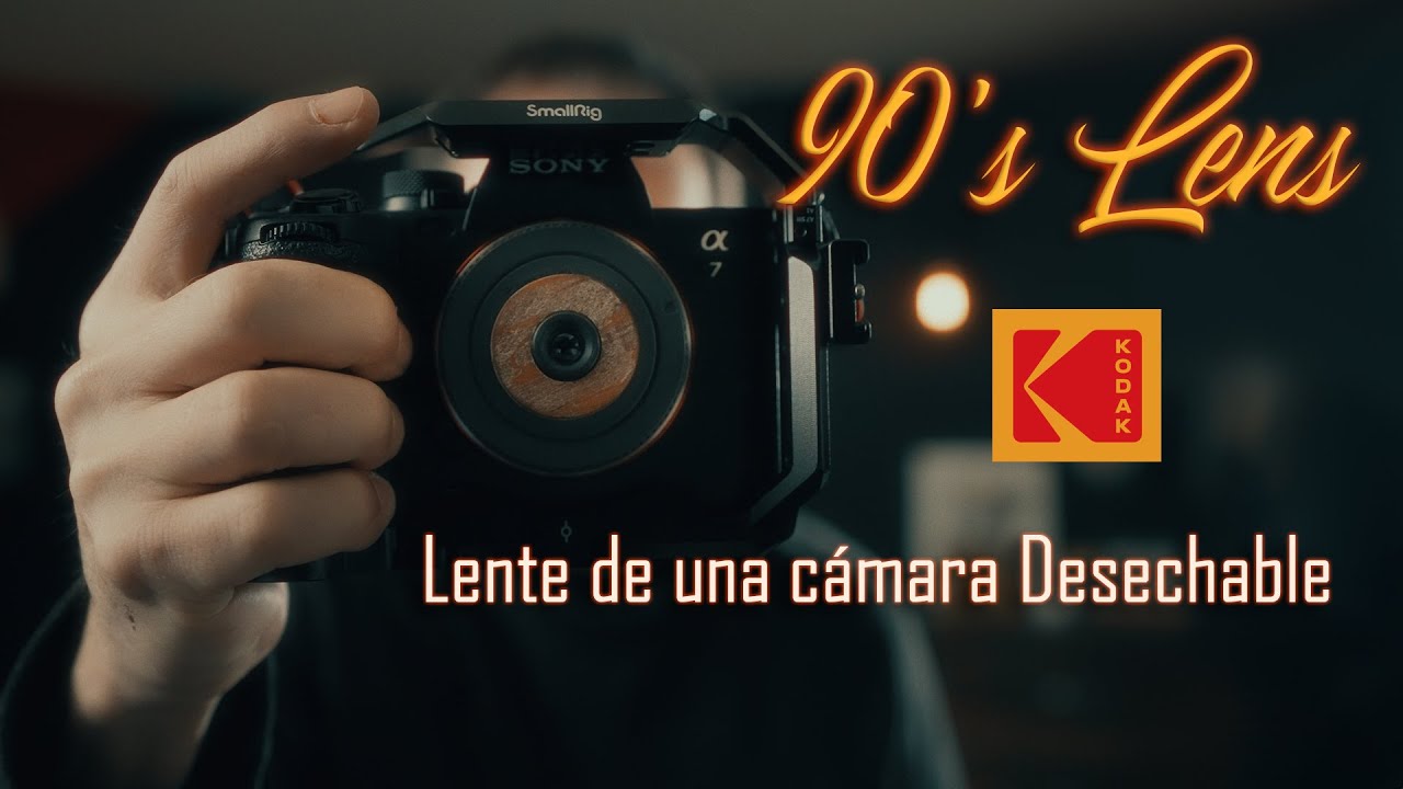 Retro look con lente Desechable 🎬