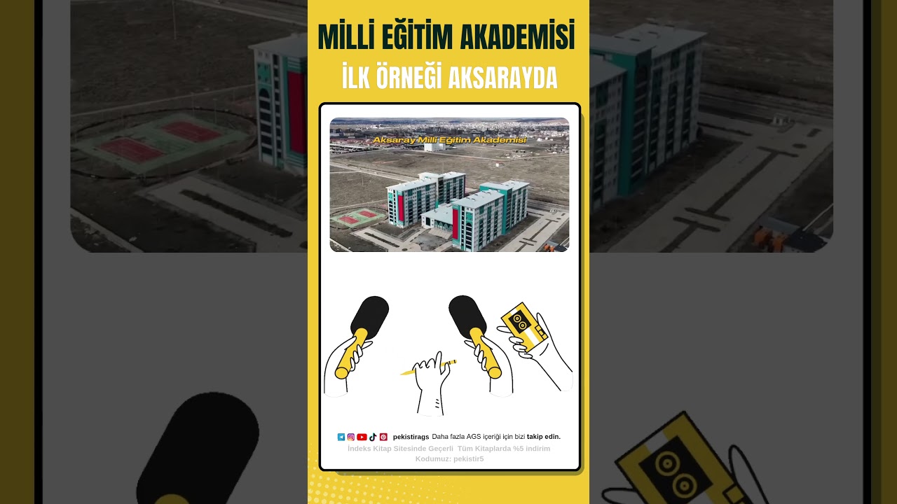 Milli Eğitim Akademisi  İlk &Ouml;rneği Aksaray'da #ags #haber