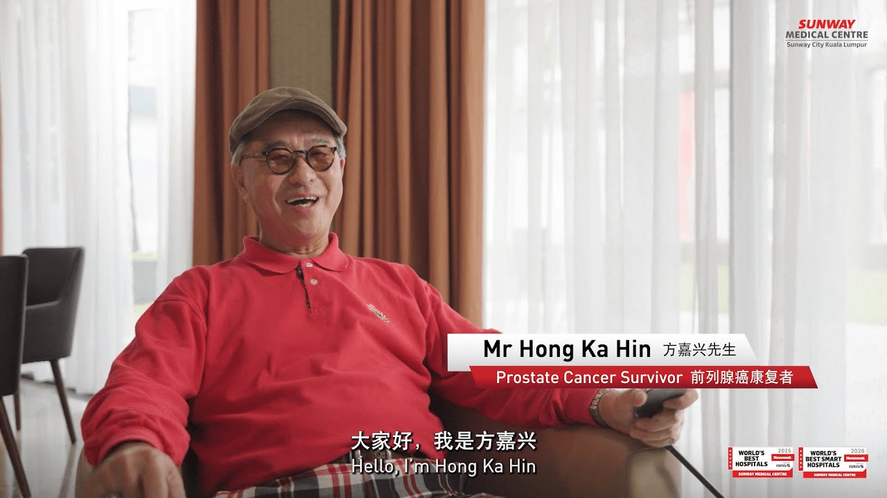 Mr Hong’s Prostate Cancer Recovery Journey with Robotic Surgery