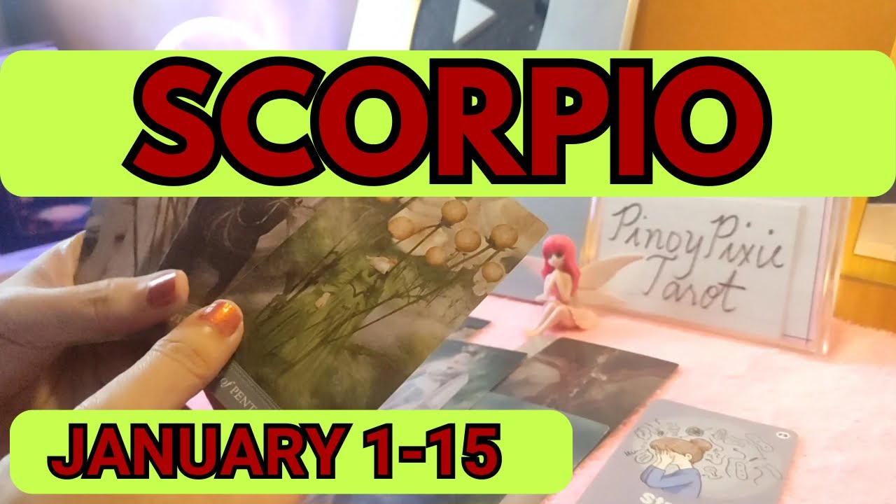 Scorpio - UUNLAD AT SINASAGOT ANG MGA DASAL🙏🏻 - 1st Half January 2026 Tagalog Tarot Reading