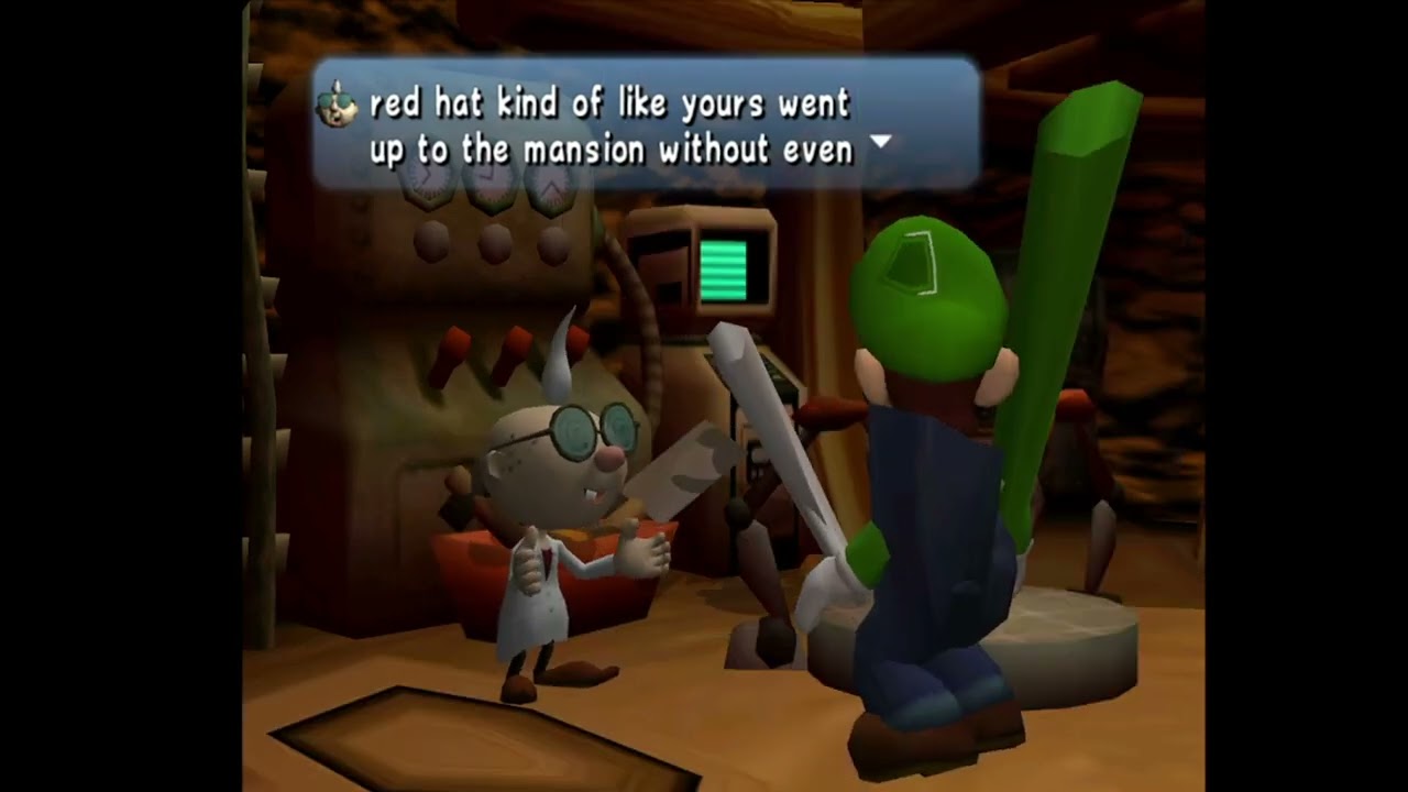 Luigi's Mansion (GameCube) Corruptions