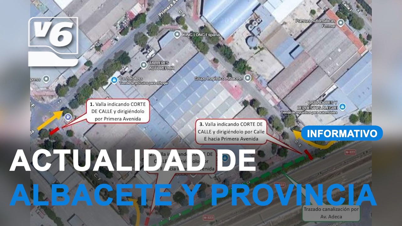 Obras en el sector 3 de Campollano