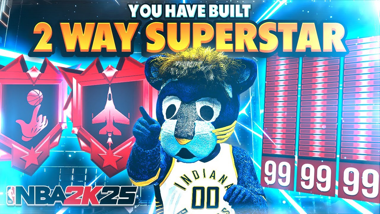 How to make THE BEST All-Around Lockdown Build on NBA 2K25 | 2-Way 3 Level Shot Creator