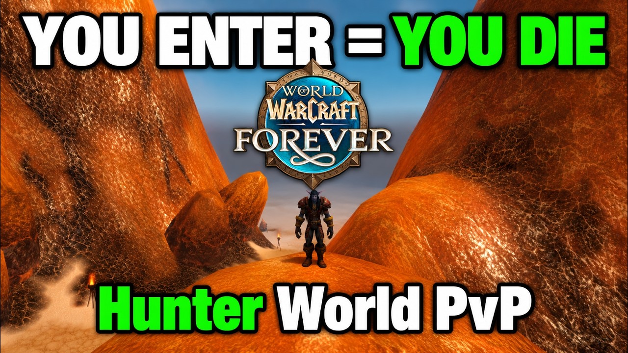 TANARIS IS CLOSED - Hunter World PvP - WoW Forever