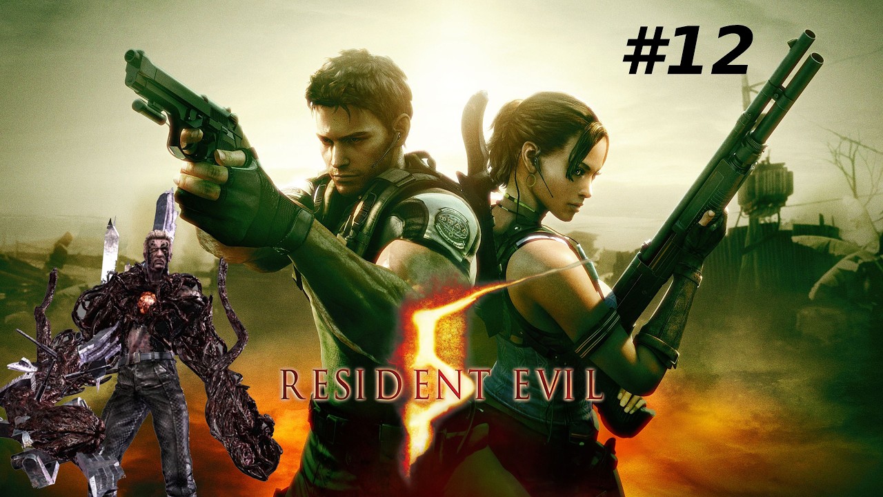 Żeby przepchnąć kamień najpierw potrzeba sierpowego ~ Resident Evil 5 #12 Finał