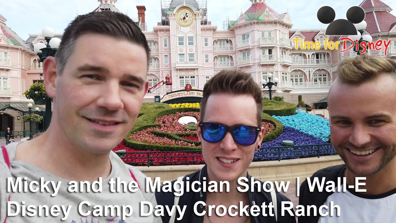 Disneyland-Vlog #34: Mickey and the Magician Show, Wall-E, Camp Davy Crockett Ranch