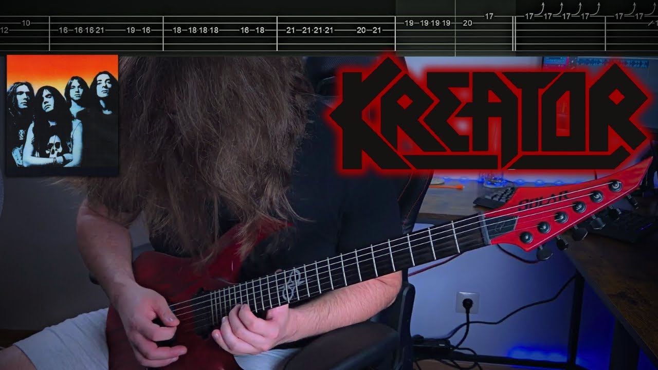 Kreator - Extreme Agression (Guitar Cover + Tabs) #115