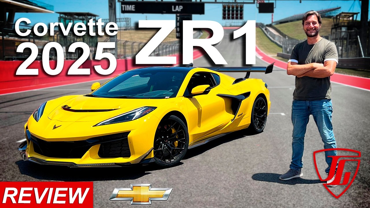 Chevrolet Corvette ZR1 2025 года на трассе: Хайме Габальдони атакует трассу Америк