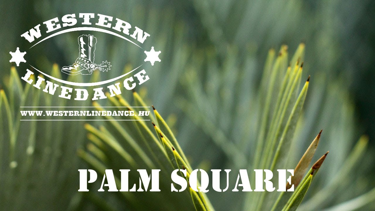 Palm Square - Line Dance - (Tutorial)