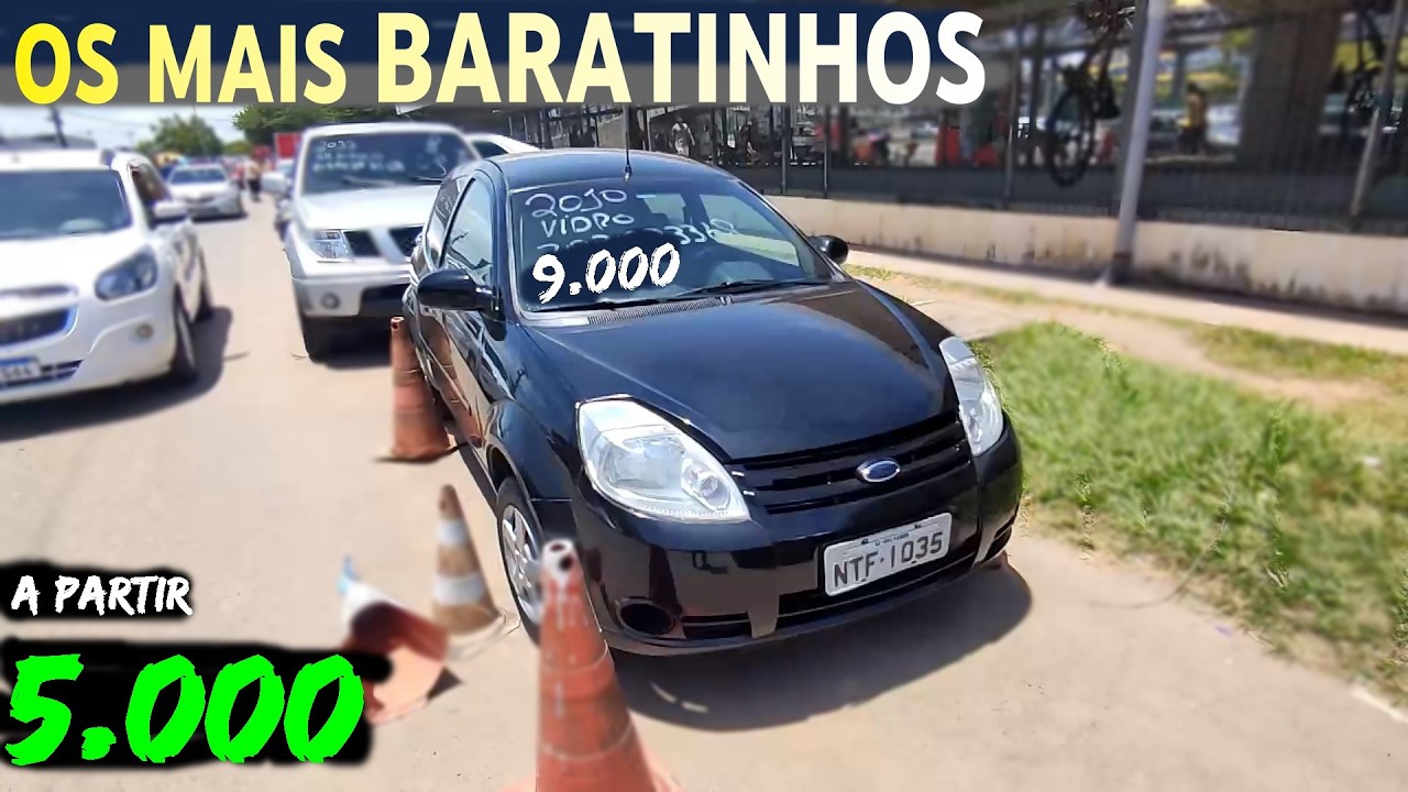 Carros Mais Baratos | Atualizado 07/12/2025 - FEIRA DE AUTOMÓVEIS