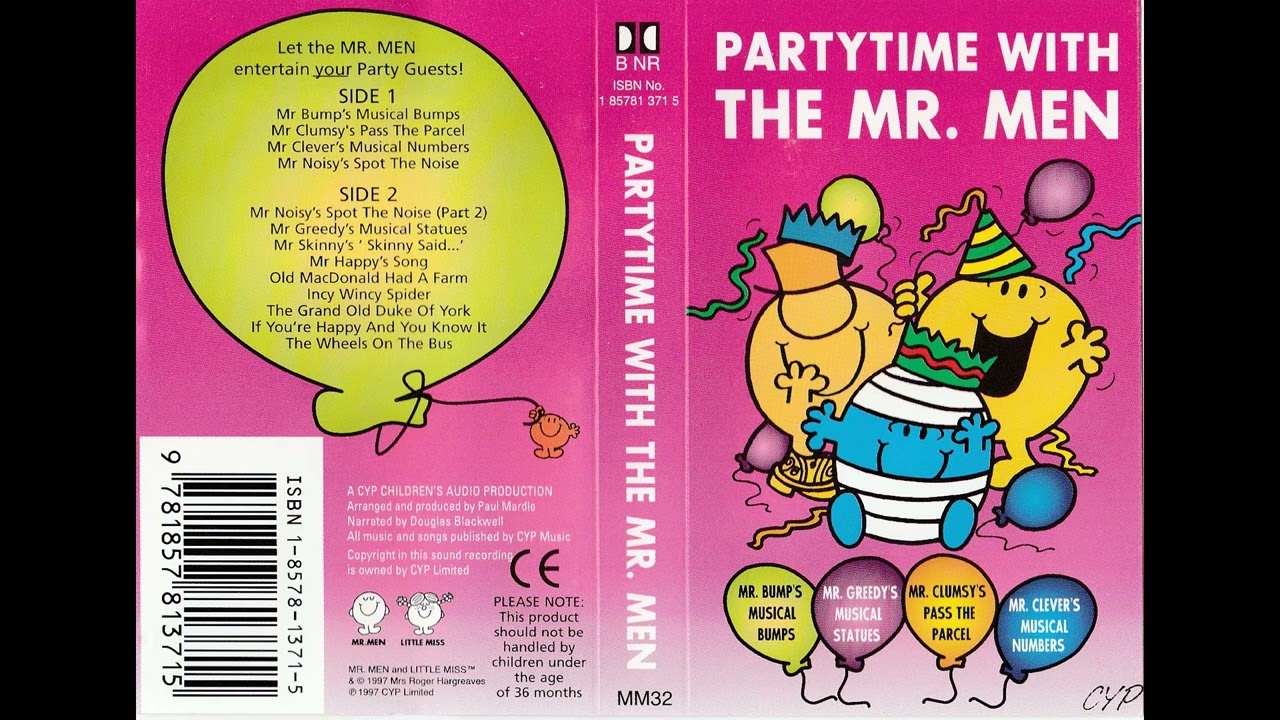 Party Time With the Mr. Men (CYP Version) (Side 2)