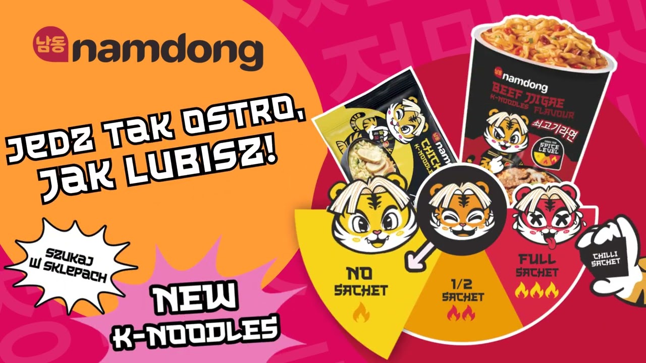 K-noodle Namdong, Grab it! Spice it! Love it!