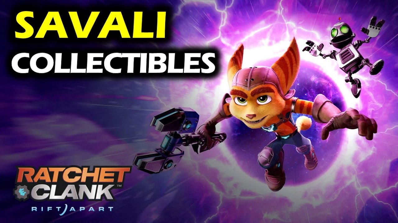 Savali Collectibles: Gold Bolt, Armour, Spybot, Craiggerbear | Ratchet and Clank Rift Apart Guide