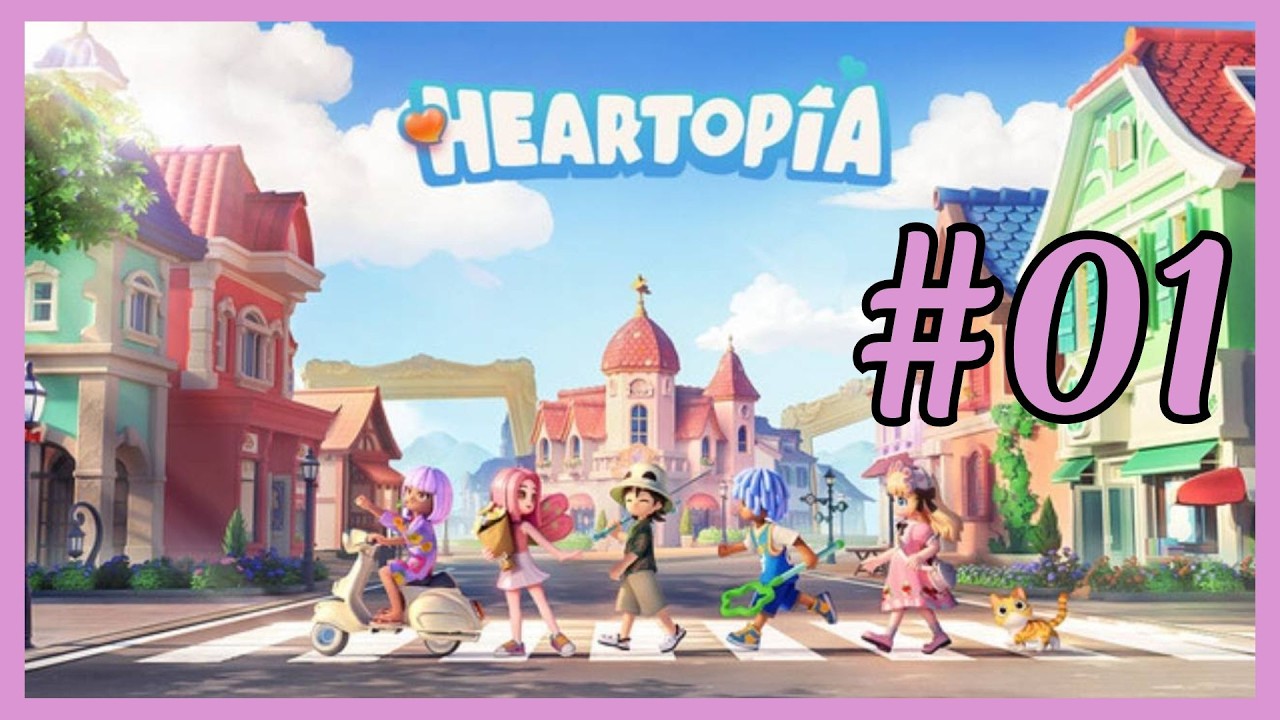 #01🦋Estabeleça-se na Vila!!!🩷#heartopia #steam🦋