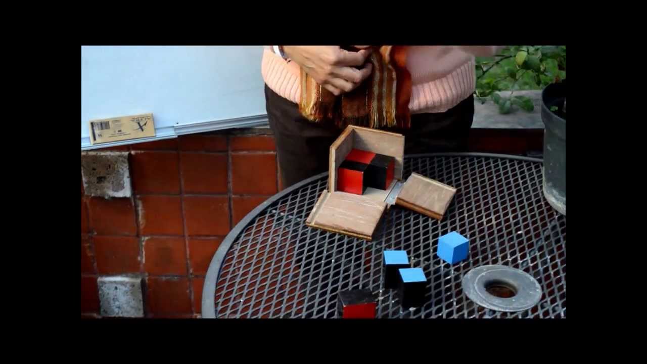 Binomio al cubo: representación geométrica