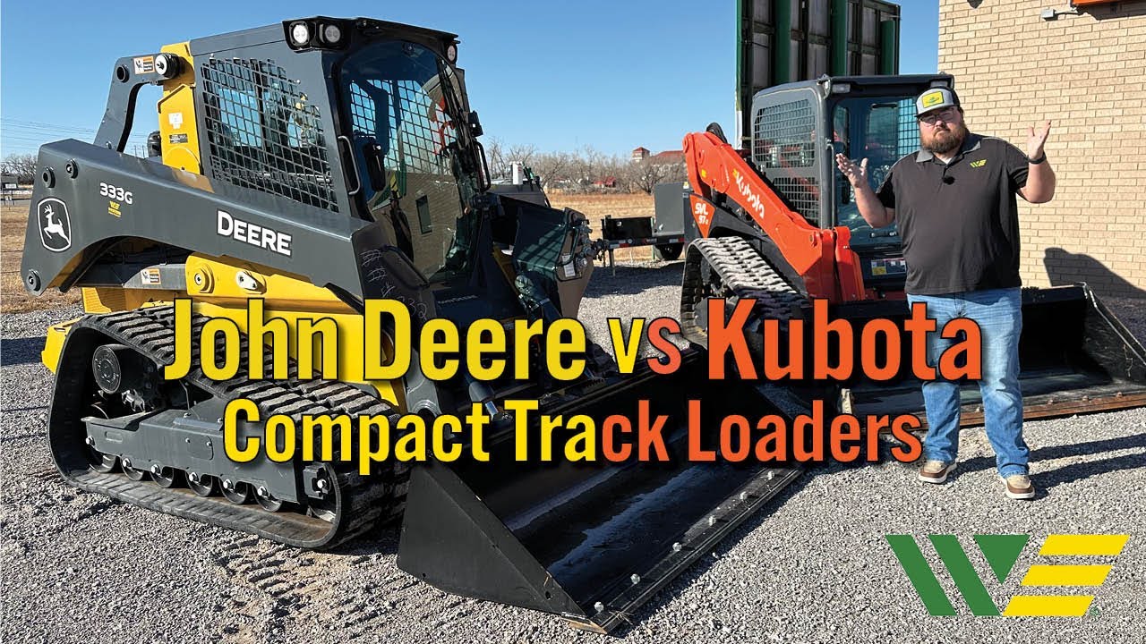 Main Difference in Kubota and John Deere Skid Steers!