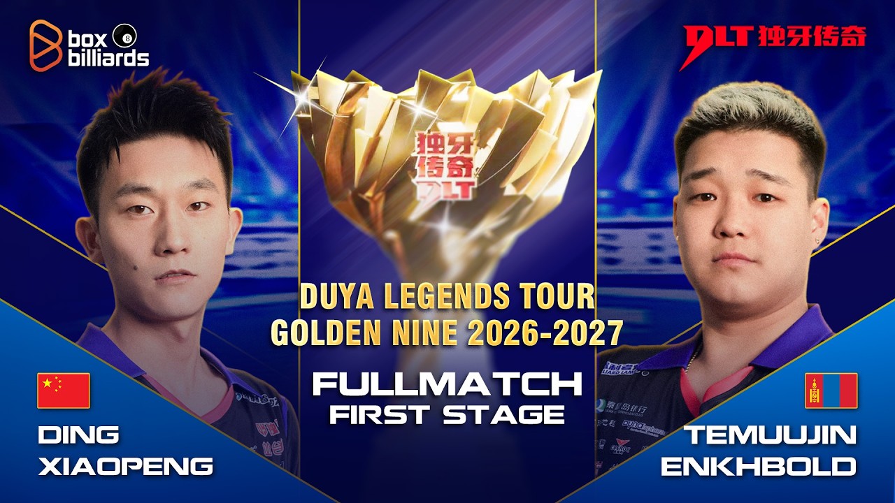 Ding Xiao Peng VS Temuujin Enkhbold | Day 3 | Duya Legends Golden Nine Masters | Qinhuangdao Station