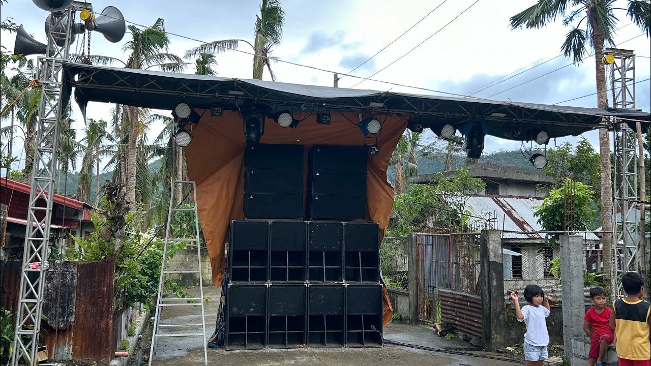 Sound System disco Set up Vlog #01 Delapaz Lights and Sound
