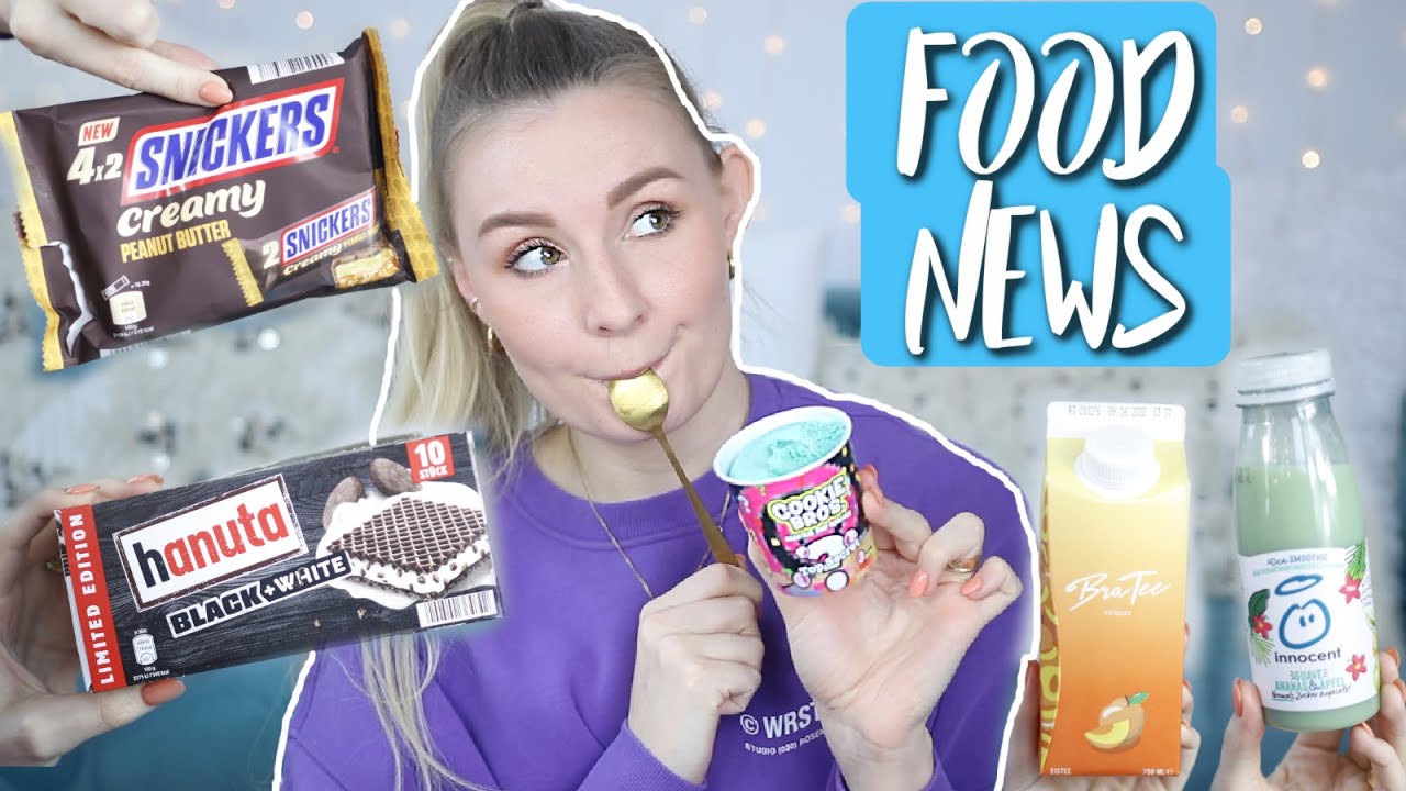 LECKER, oder? 😋 Diese FOOD NEWS gibt es JETZT im April 2021! Cookie Bros 🍪, Bra Tee  🧃& Mehr!