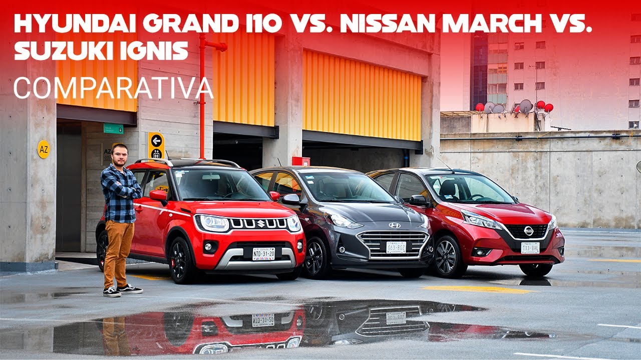Nissan March vs. Suzuki Ignis vs. Hyundai Grand i10, comparativa en México: ¿Cuál es mejor?