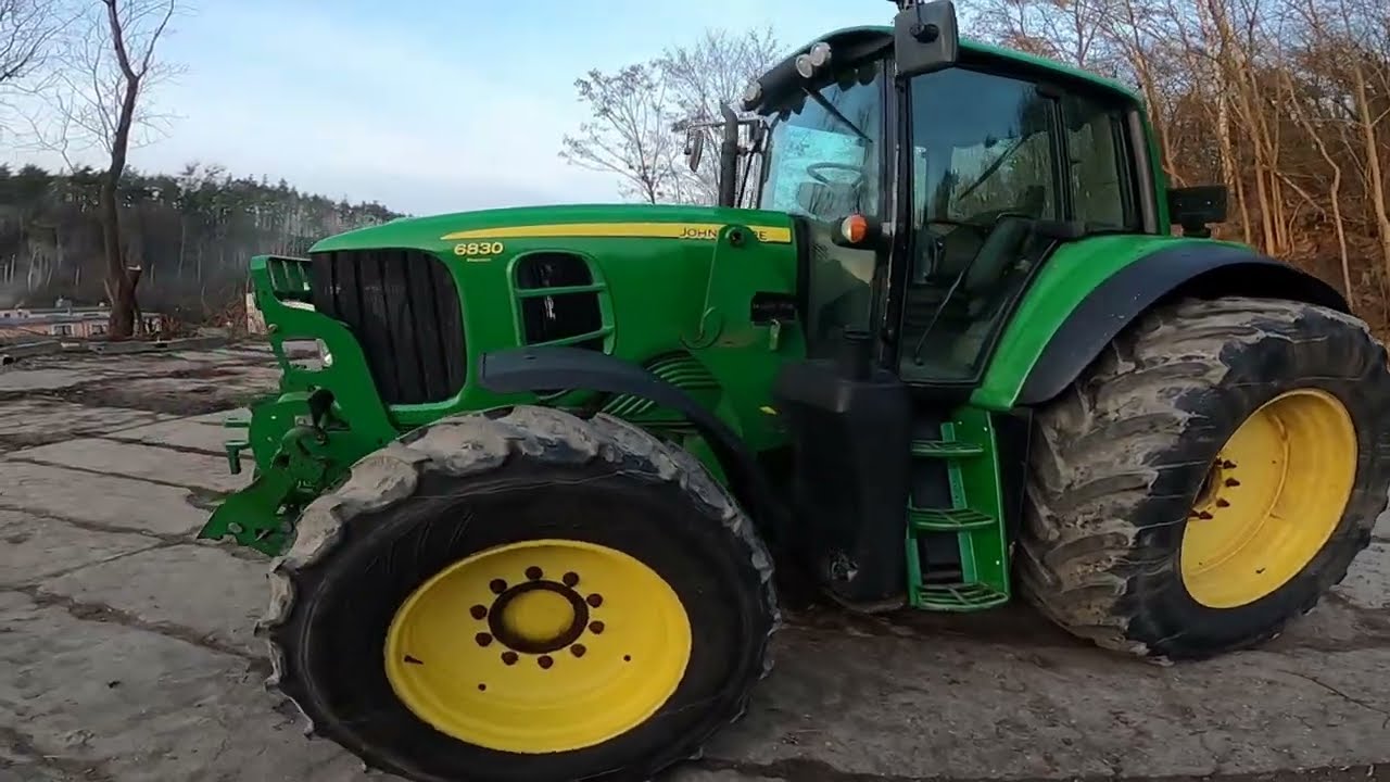 John Deere 6830 Premium tak wygląda po serwisie Kuhna w Jelonku !!