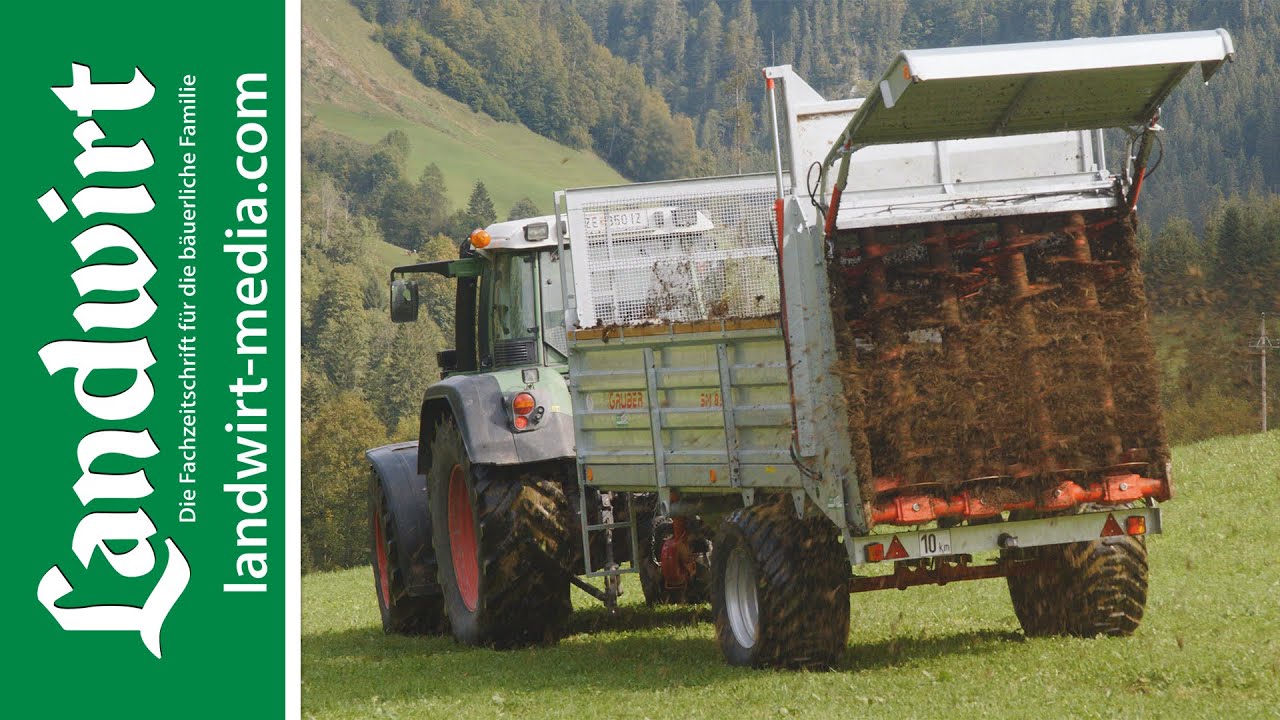 Test: Gruber SM 850 Miststreuer | landwirt-media.com