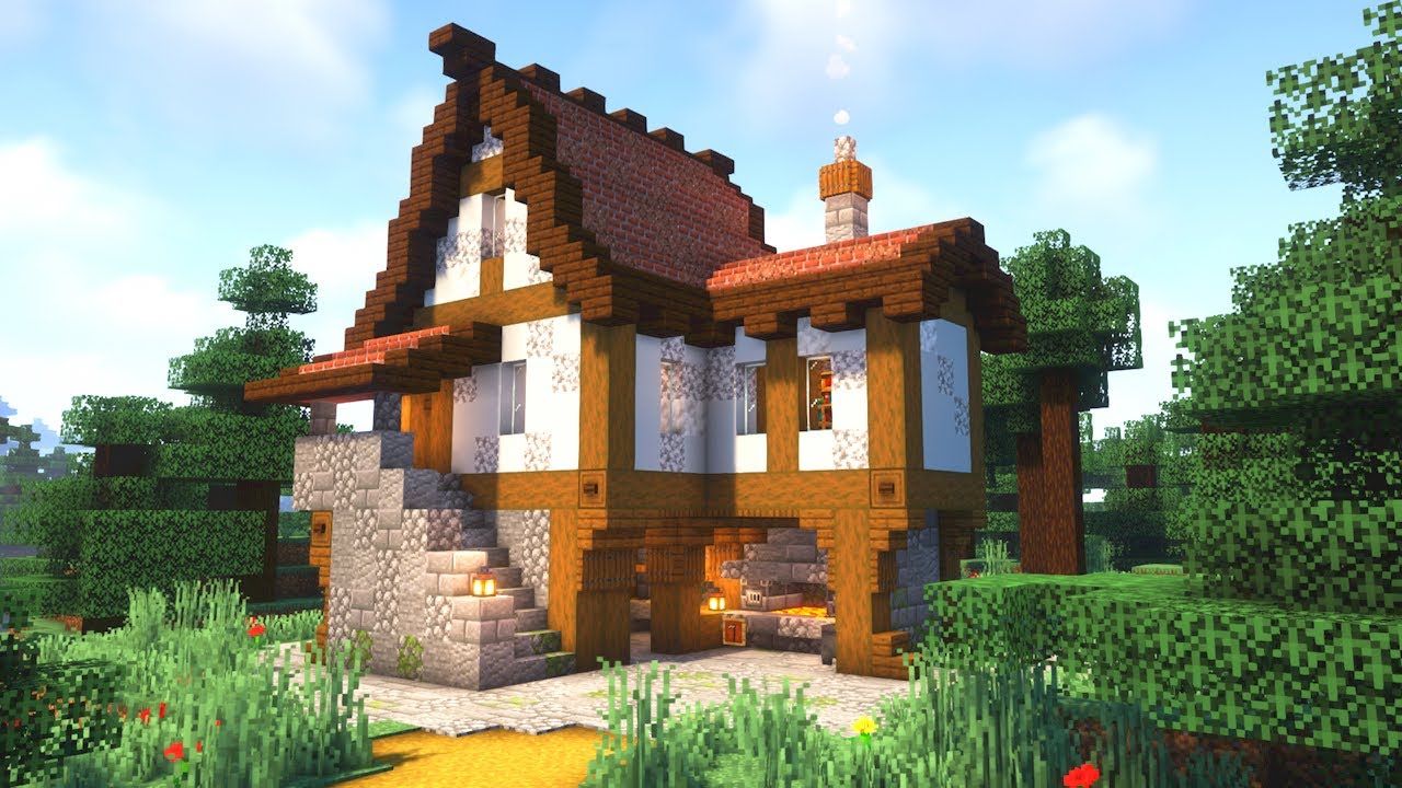 How To Build A Blacksmith House Medieval Style For Your Survival World