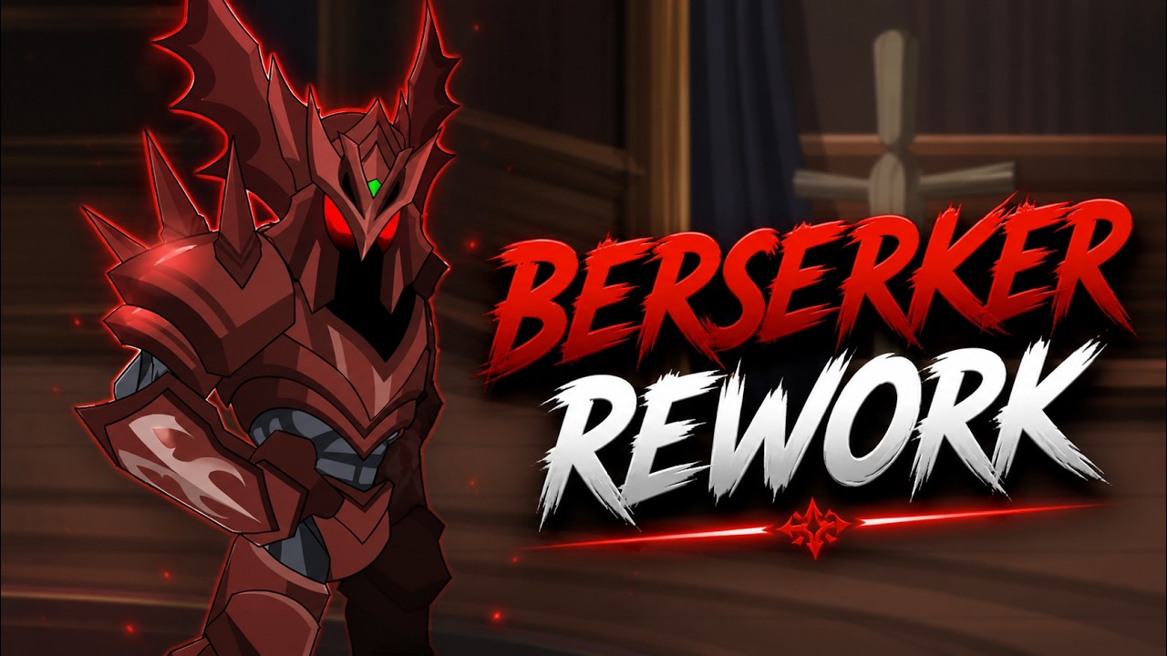 [AQW] CONFERINDO O REWORK DA BERSERKER!!!