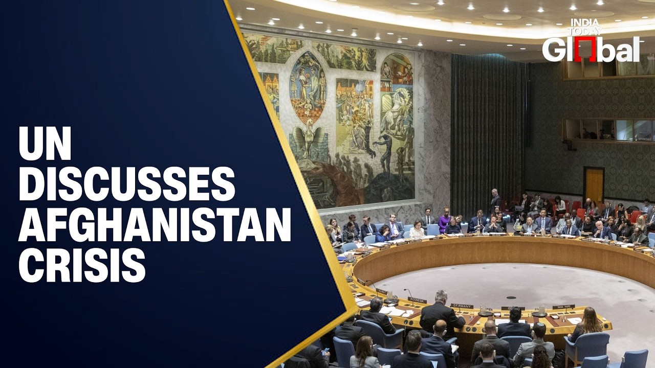 LIVE: UN Security Council Discusses Afghanistan Border Situation with Pakistan