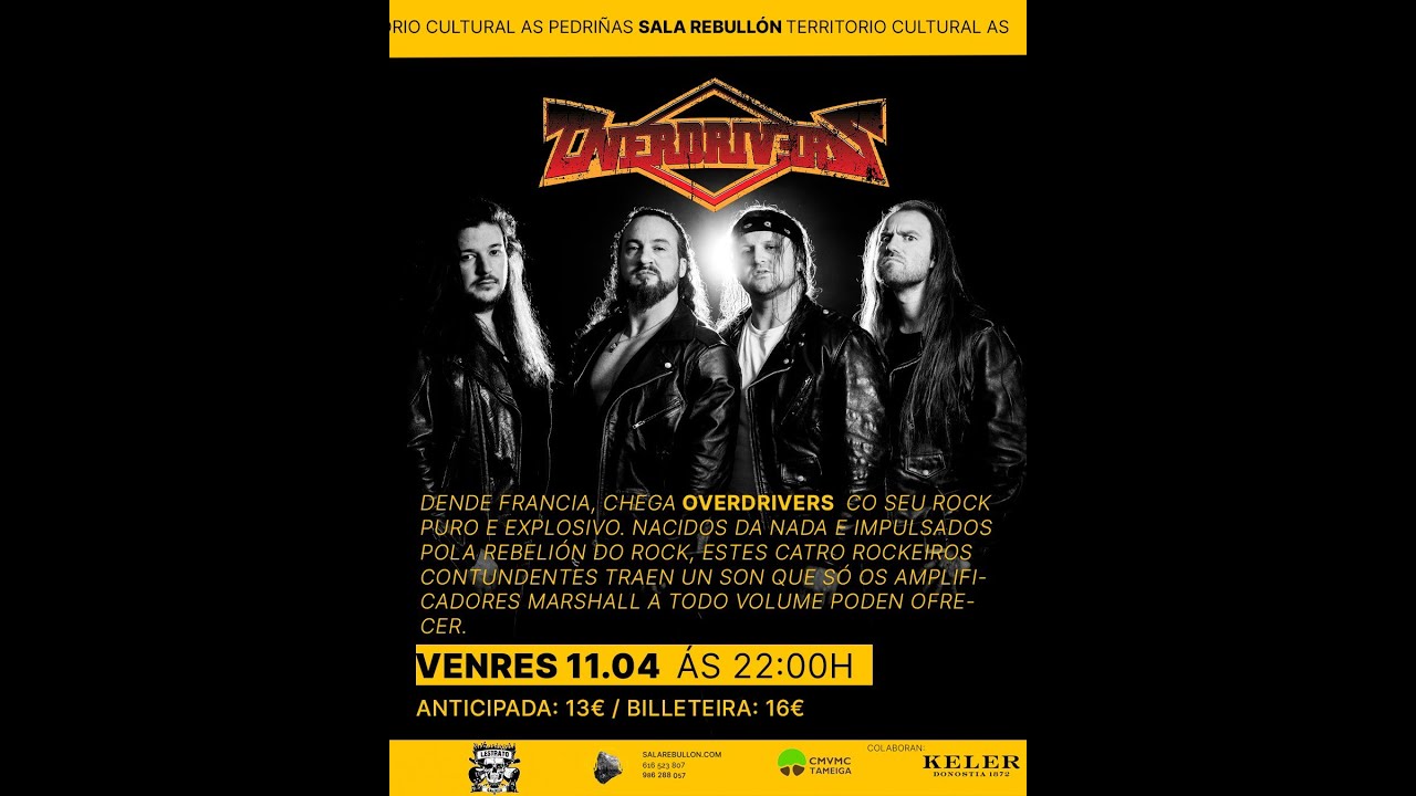 Overdrivers - Sala Rebullon - 11/4/2025