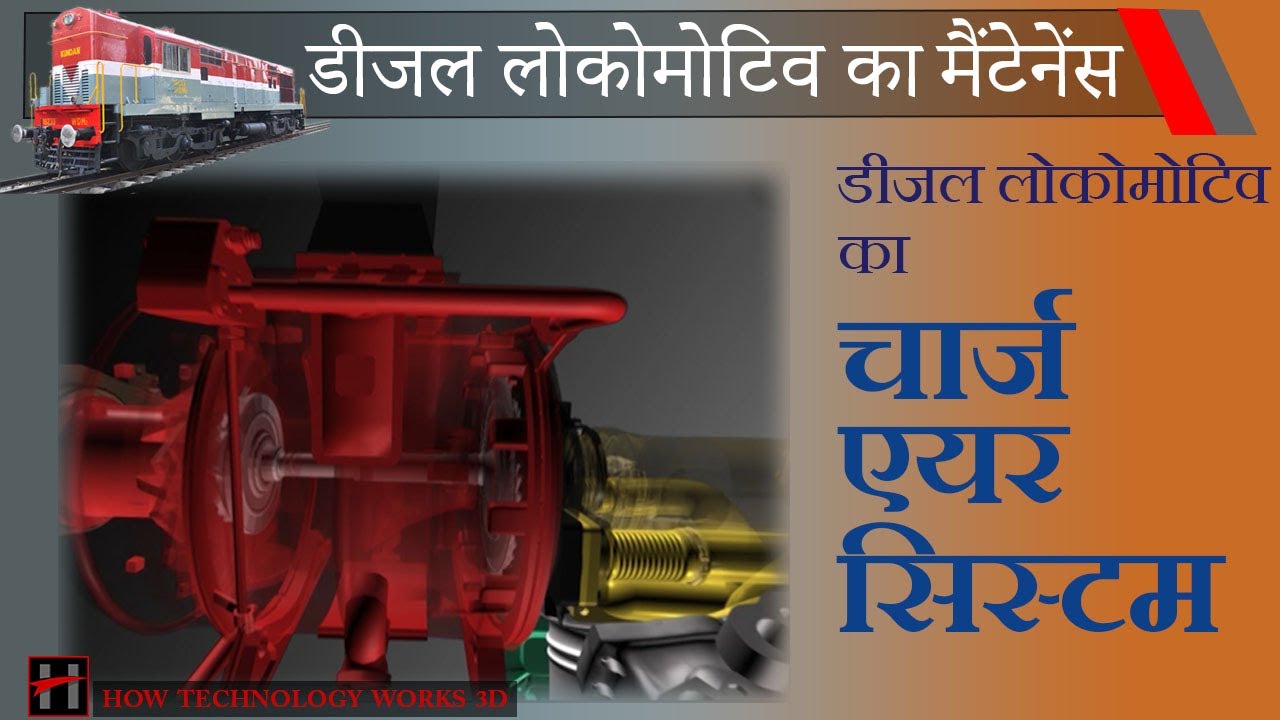 डीजल लोकोमोटिव का चार्ज एयर सिस्टम