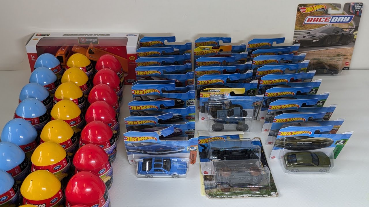 Отчёт о погоне за неделю 14–18 2024: Bburago и Hot Wheels + несколько поисков сокровищ и погоня з...