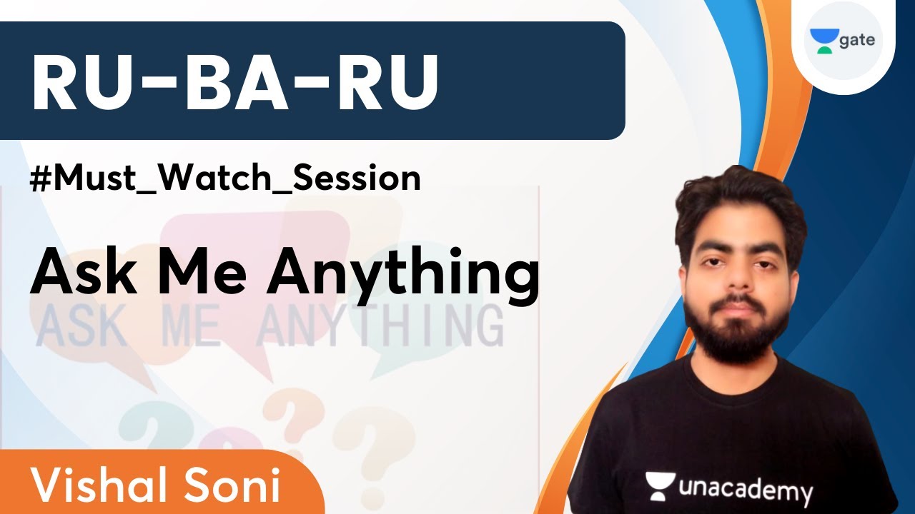 Ask Me Anything | Vishal Soni | Kreatryx GATE