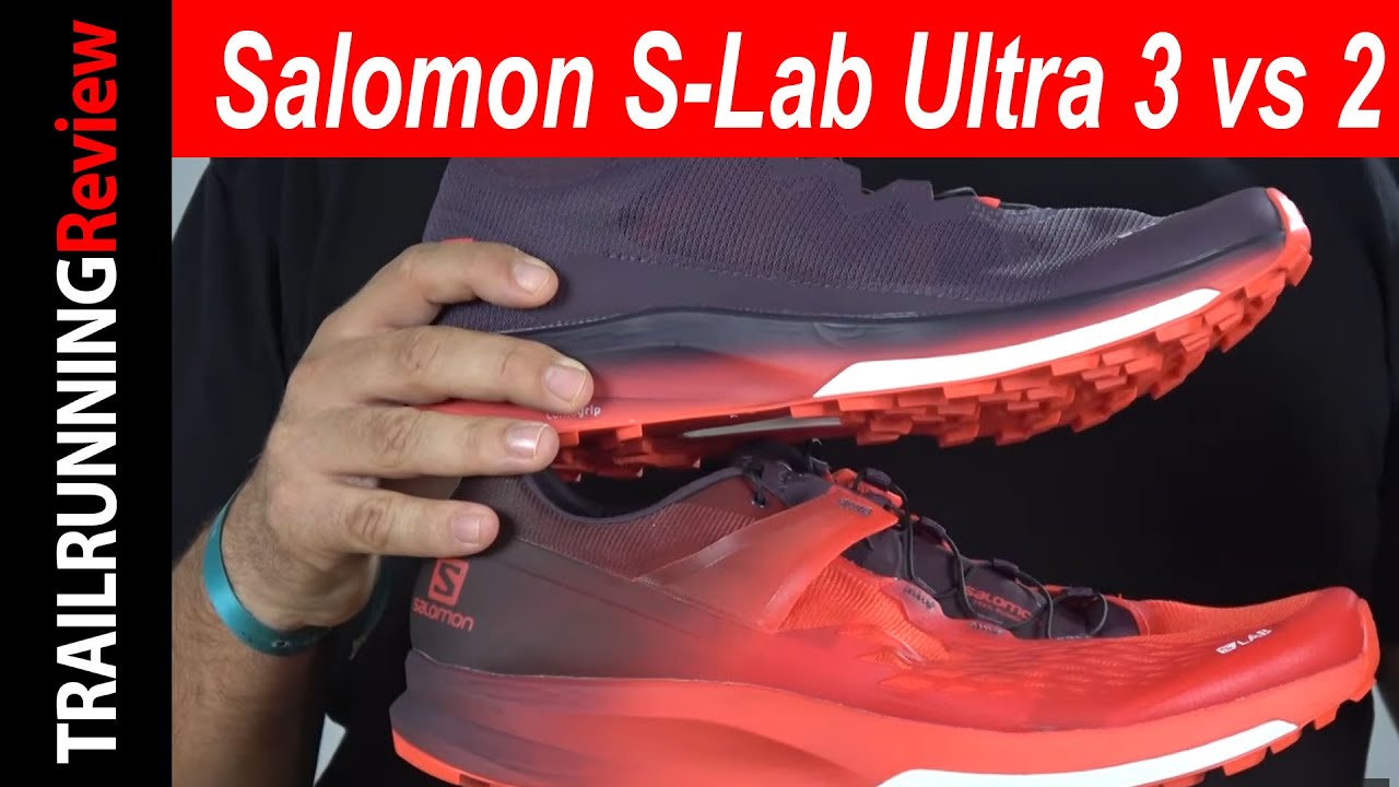 Salomon S-Lab Ultra 3 vs Salomon S-Lab Ultra 2