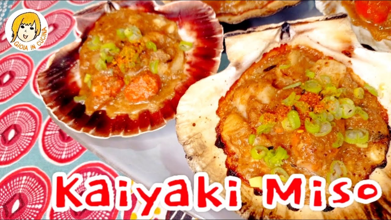 Kaiyaki Miso ( Capesante grigliate al miso / Grilled Scallops with Miso)