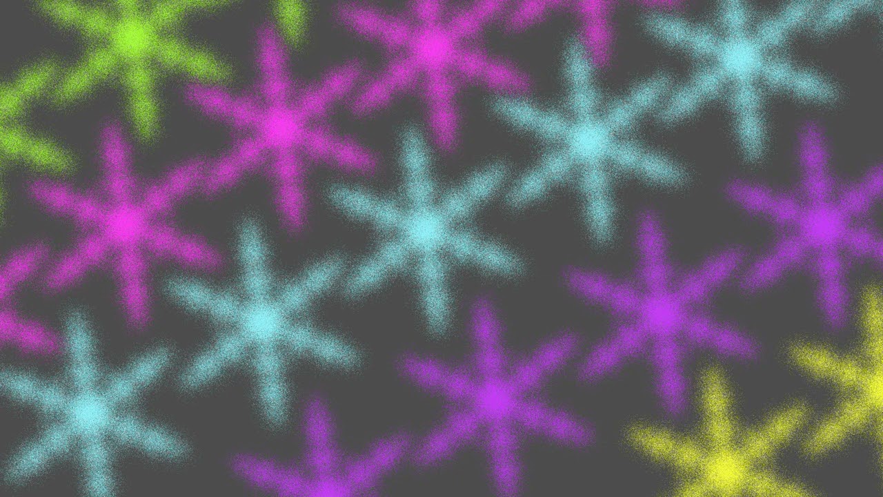 Snowflake background 1 hours. New Year background