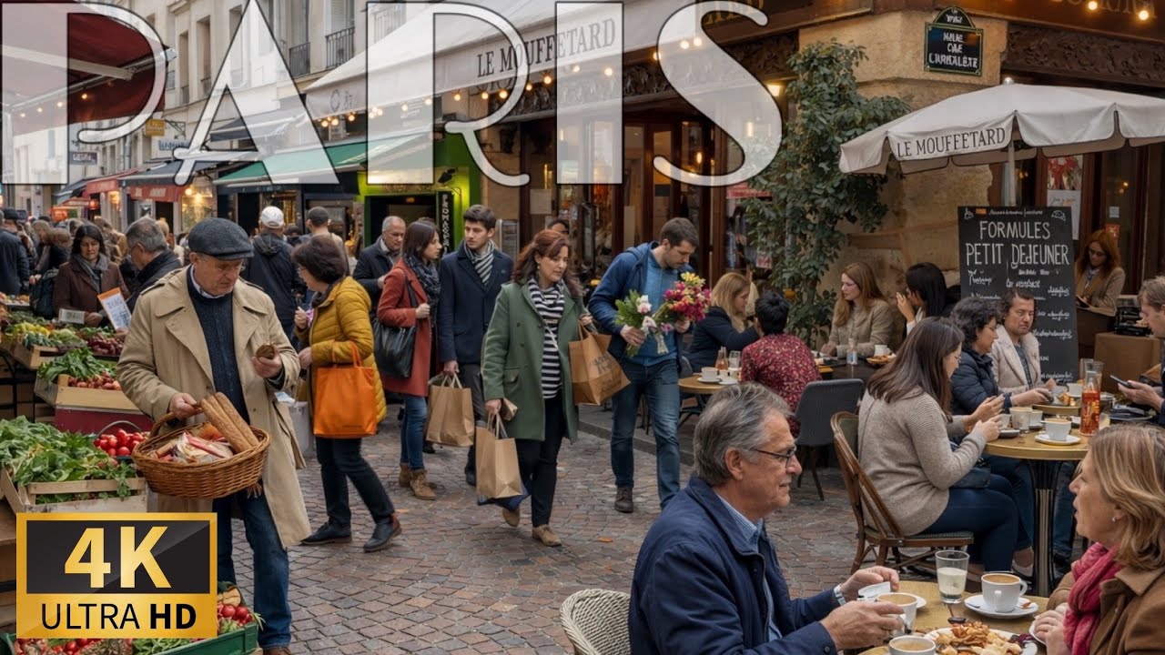 [🇫🇷Paris France 4K 120FPS Walking Tour] Saturday Walk in Latin Quarter Paris  21/February/2026