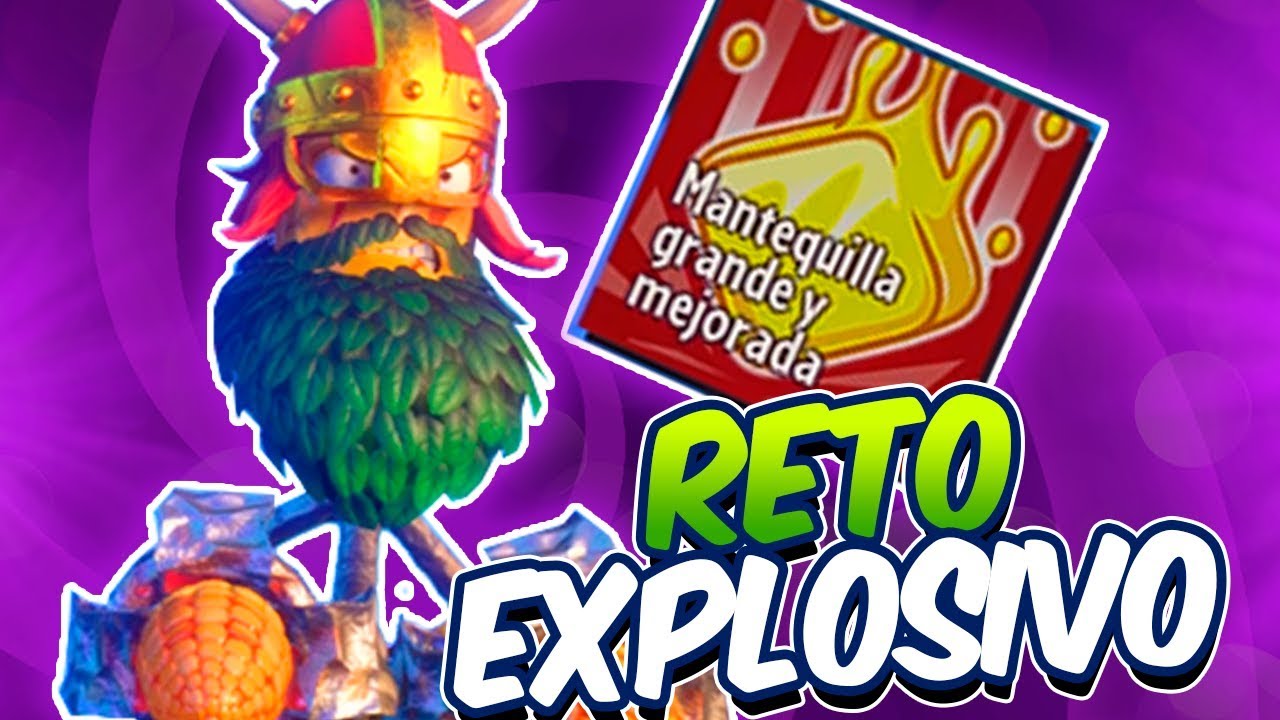 ¡RETO de EXPLOSIÓN DE MANTEQUILLA, LA MAZORCA VIKINGO! 💣