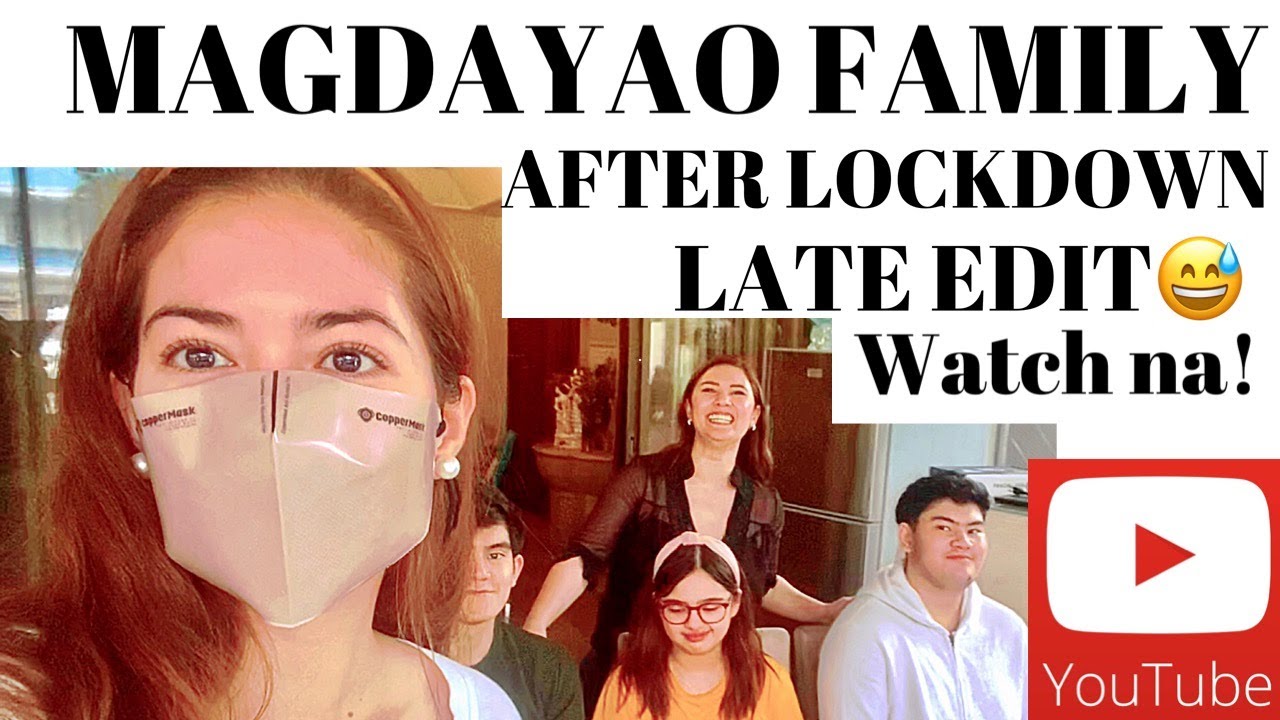 MAGDAYAO FAMILY GET TOGETHER AFTER LOCKDOWN🙈😅 VINA MORALES EDITED VIDEO🤪😅
