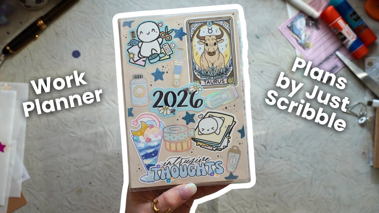 B6 Weekly Duo Plans by Just Scribble 👓 | 2026 Planner Set Up