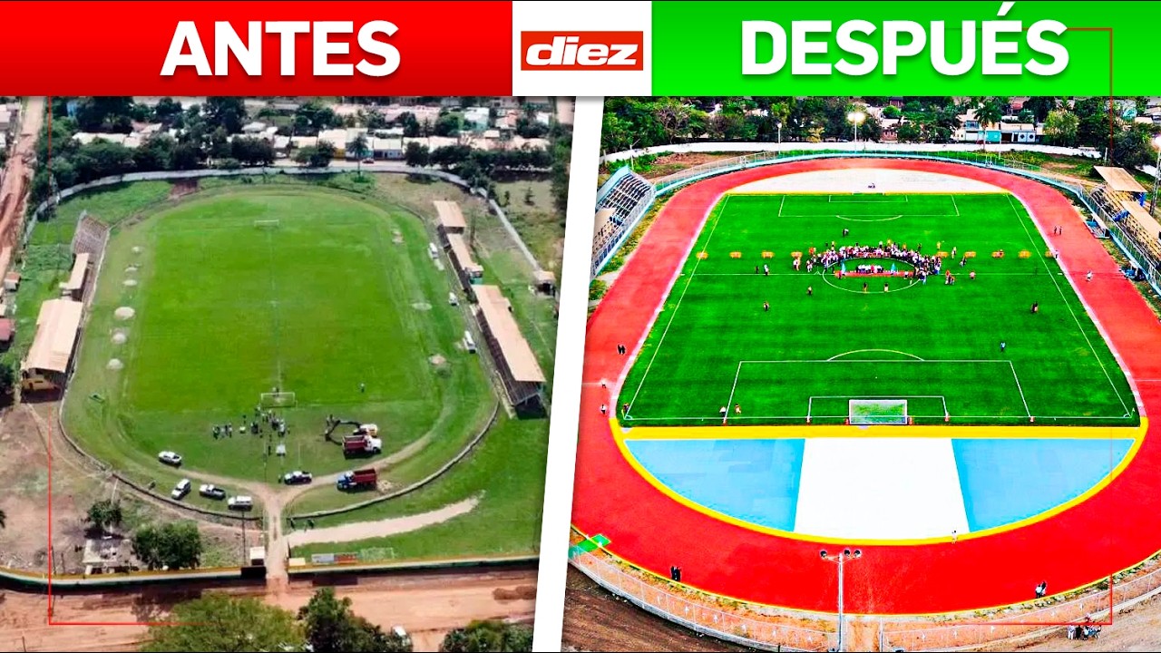 La ÉPICA transformación del Estadio Rubén Guifarro en Olancho