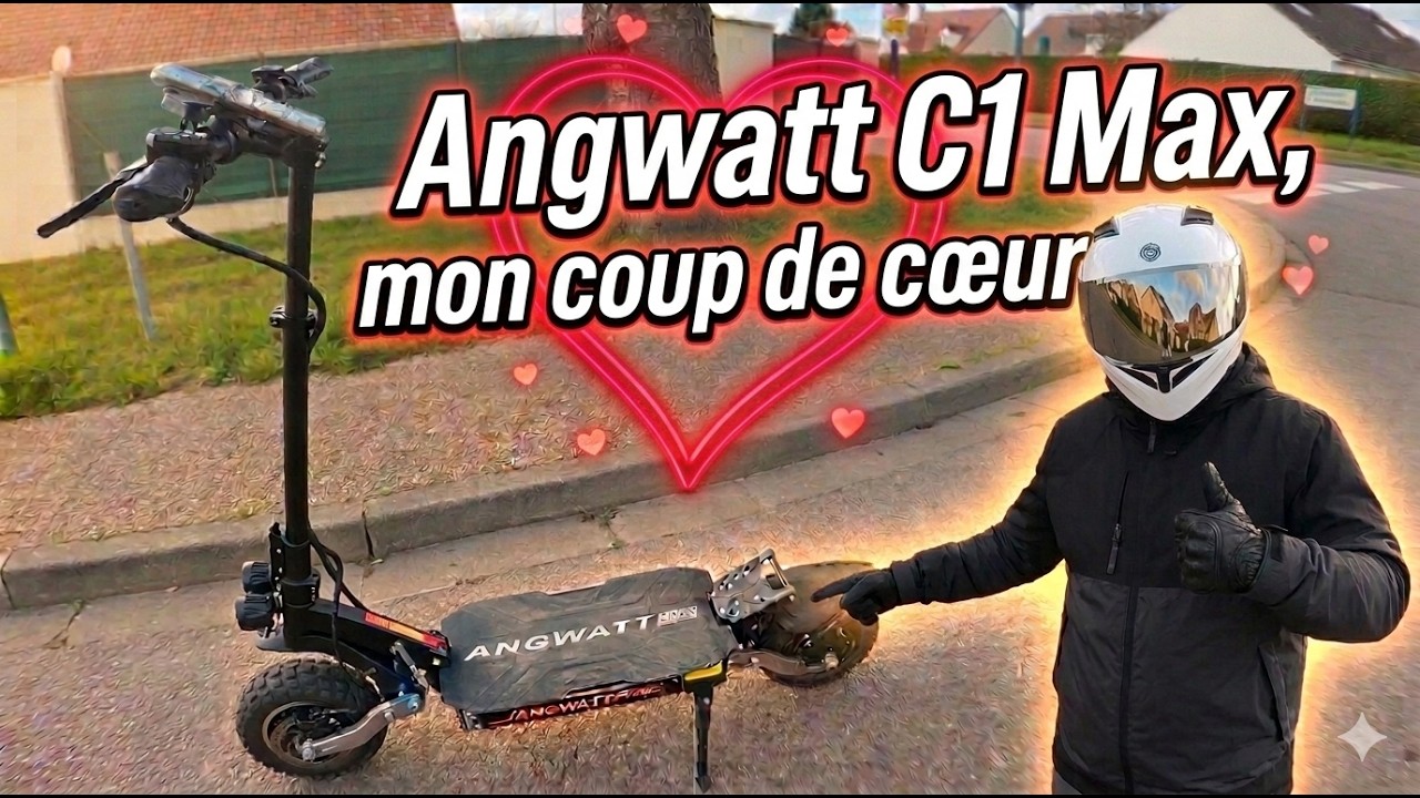 Angwatt C1 Max, mon coup de coeur  😍 #pov #trottinetteelectrique