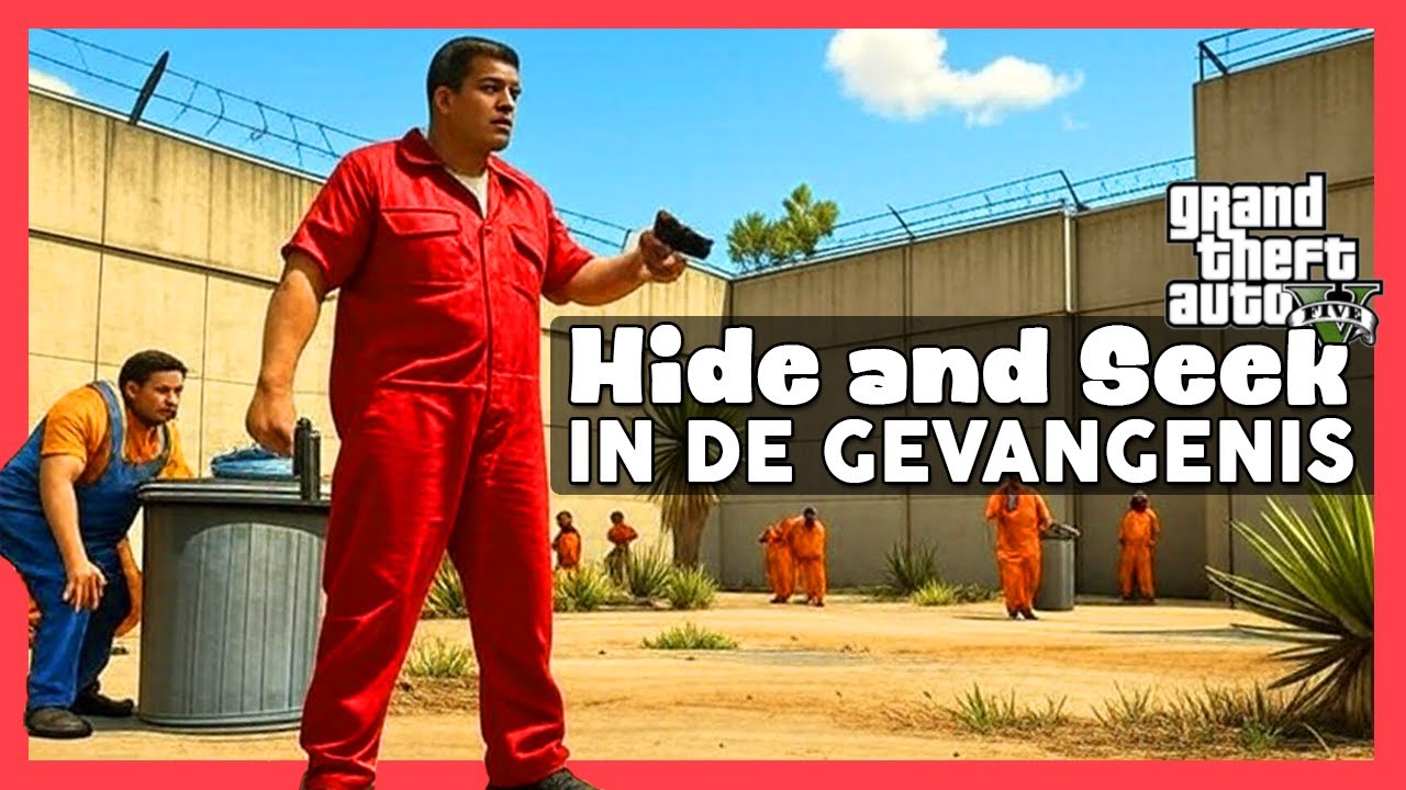 GTA V Gevangenis Verstoppertje: De WACHTERS Zoeken!