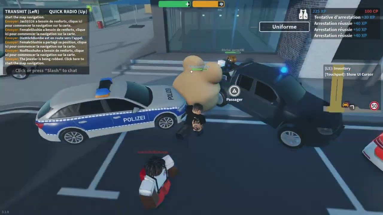 Roblox emergency hamburg police sous couverture